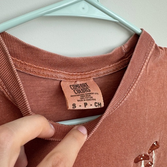 Sunmilk Embroidered Mushroom Tee - Picture 6 of 7